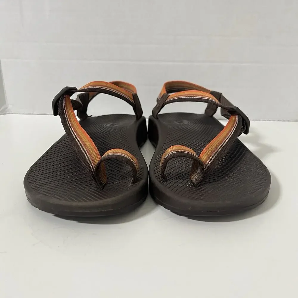 Chaco Bodhi Sandals Men's Size 9 Belt Java Brown Toe Loop Strappy Beach Shoes